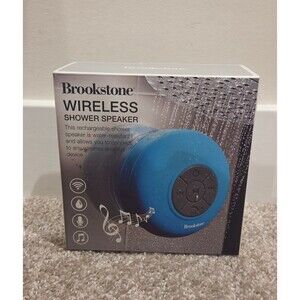 Brookstone wireless shower speaker